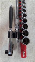 BAHCO 22 piece 3/8 drive socket set